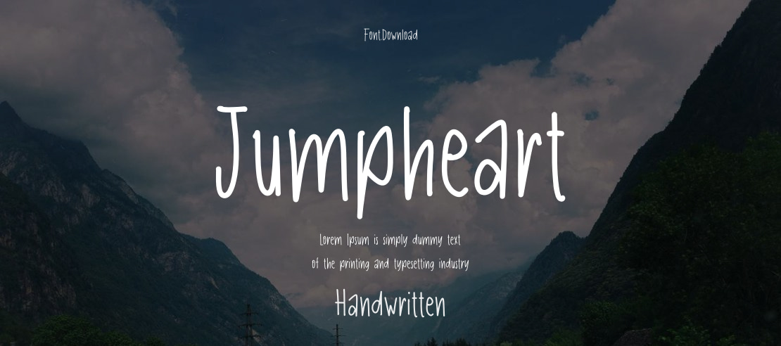 Jumpheart Font