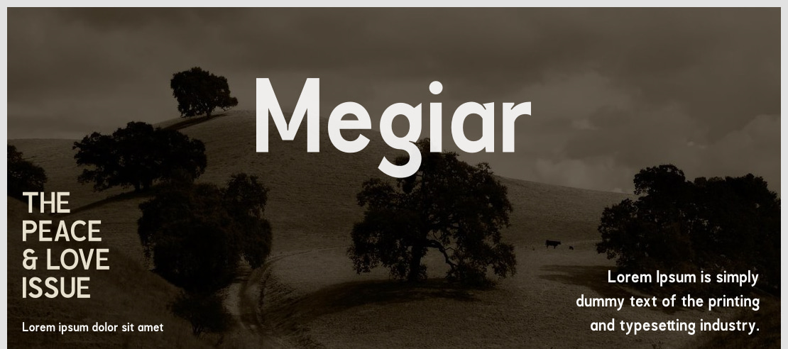 Megiar Font