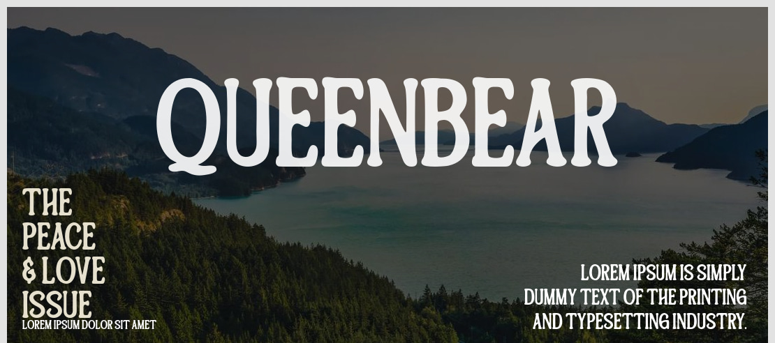 QUEENBEAR Font