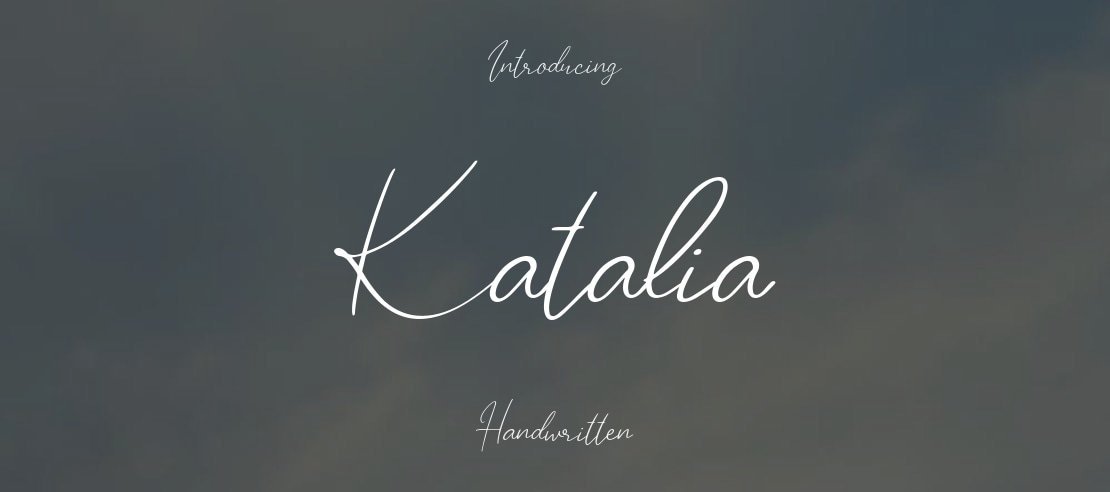 Katalia Font