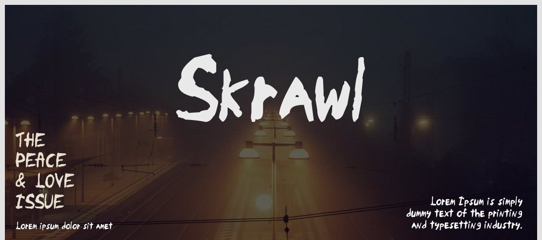 Skrawl Font