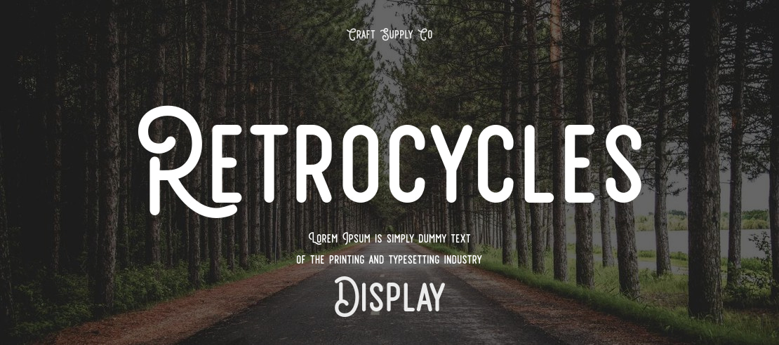 Retrocycles Font