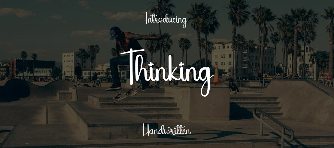 Thinking Font