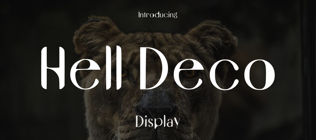 Hell Deco Font