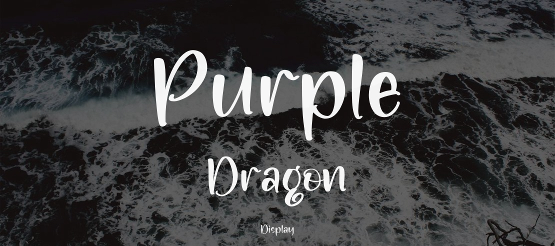 Purple Dragon Font