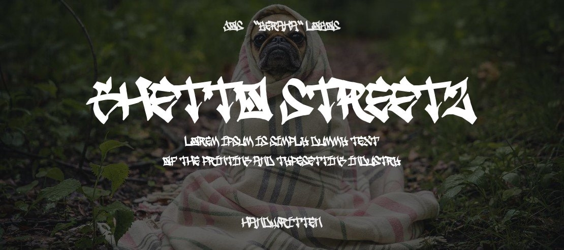 Ghetto Streetz Font