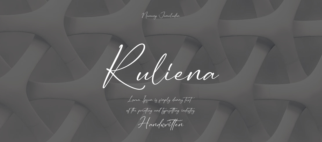 Ruliena Font