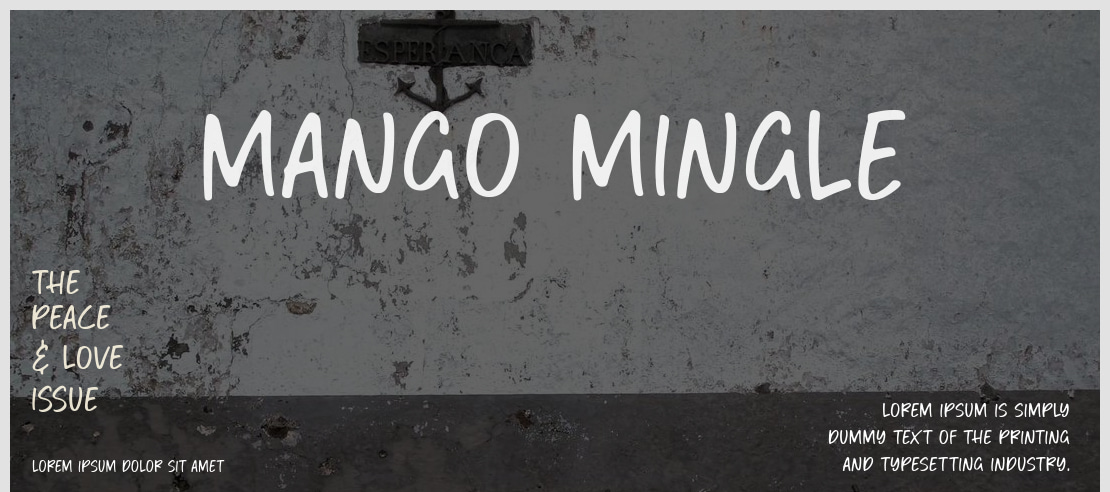 Mango Mingle Font
