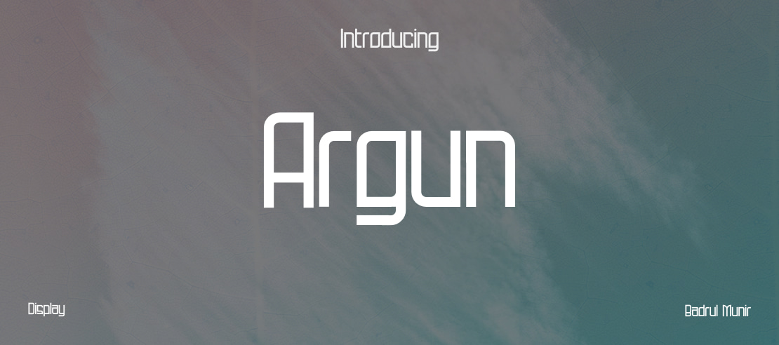 Argun Font