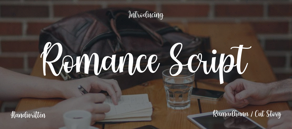 Romance Script Font