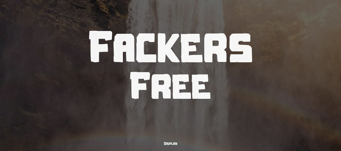 Fackers Free Font