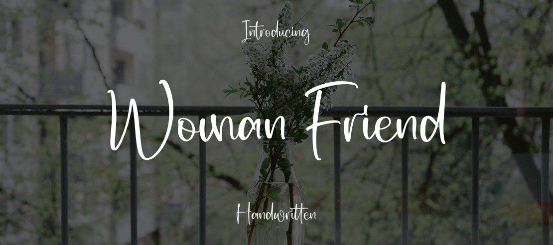 Woman Friend Font