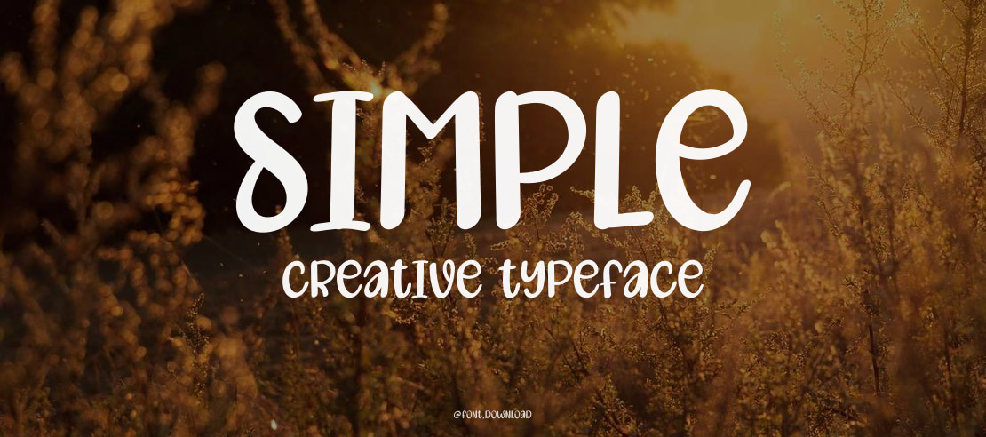 Simple Creative Font