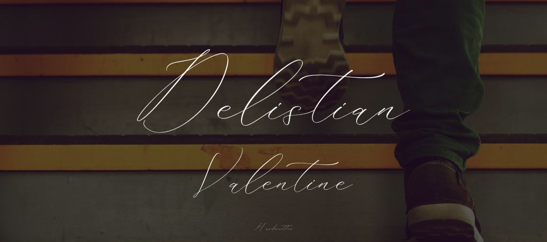 Delistian Valentine Font