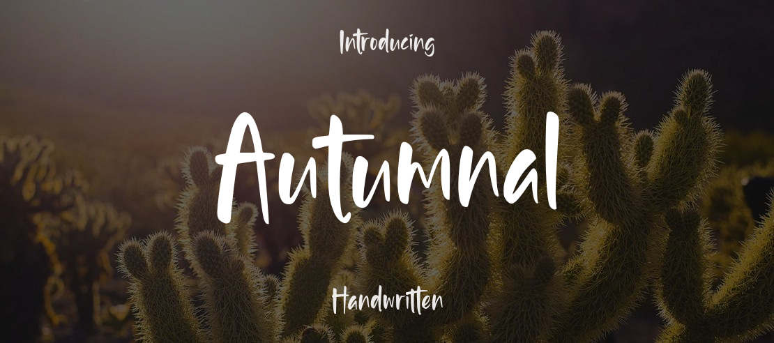 Autumnal Font