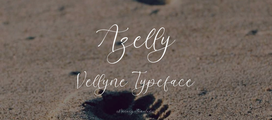 Azelly Vellyne Font