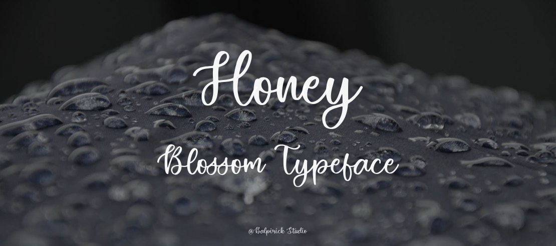 Honey Blossom Font