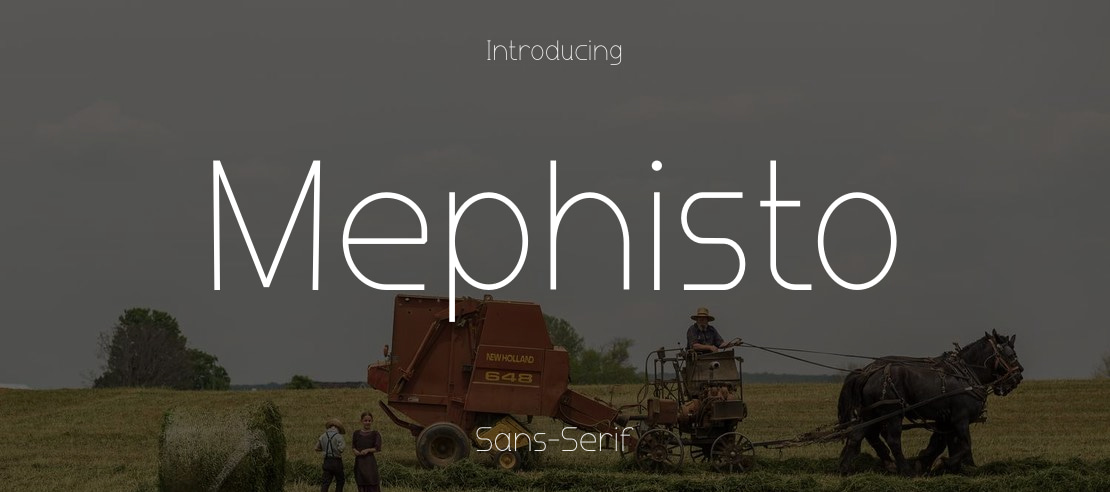 Mephisto Font
