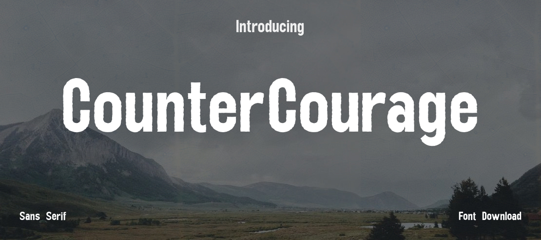 CounterCourage Font