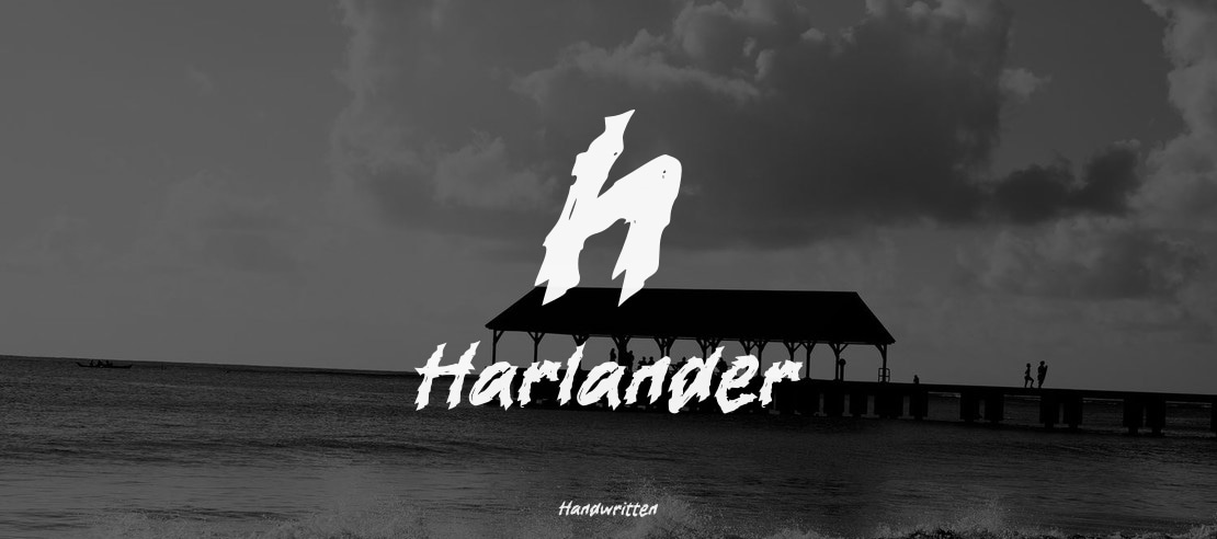 h Harlander Font