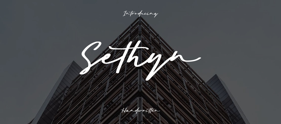 Sethyn Font