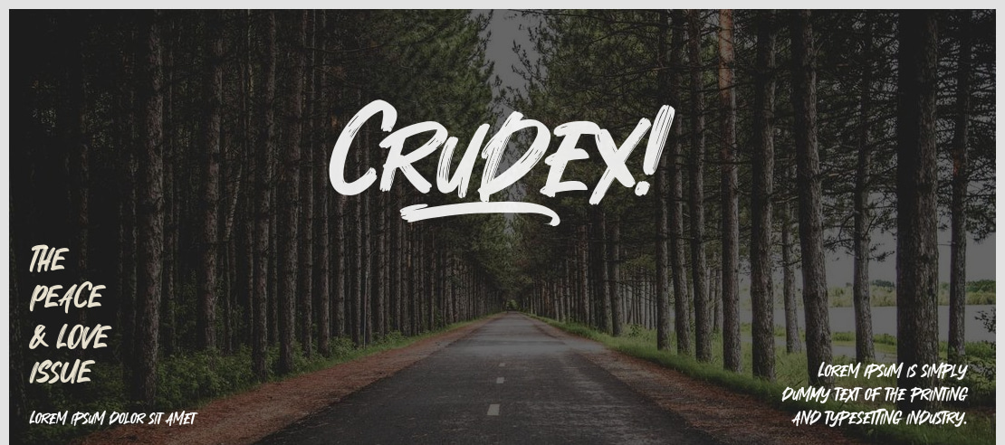 Crudex Font