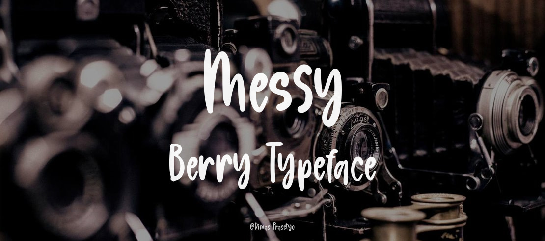 Messy Berry Font