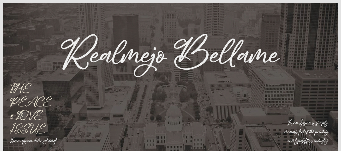 Realmejo Bellame Font