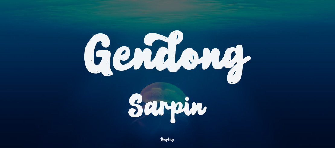 Gendong Sarpin Font