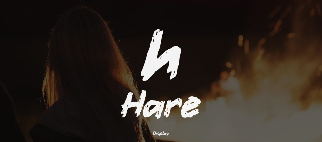 h Hare Font