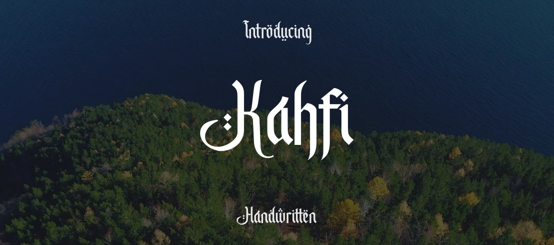 Kahfi Font