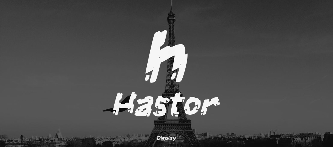 h Hastor Font