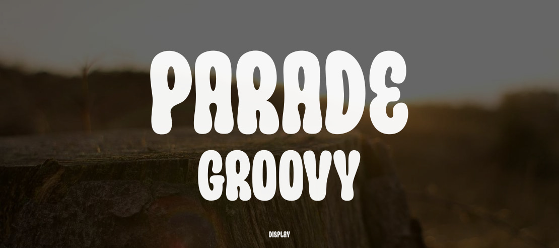 Parade Groovy Font