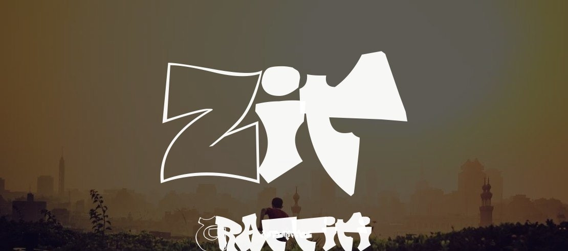 Zit Graffiti Font