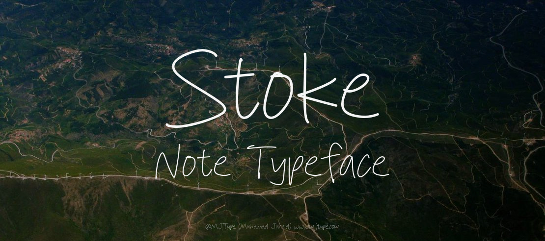 Stoke Note Font