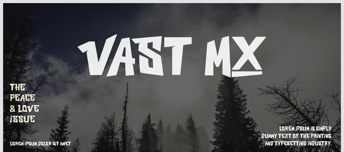 VAST MX Font