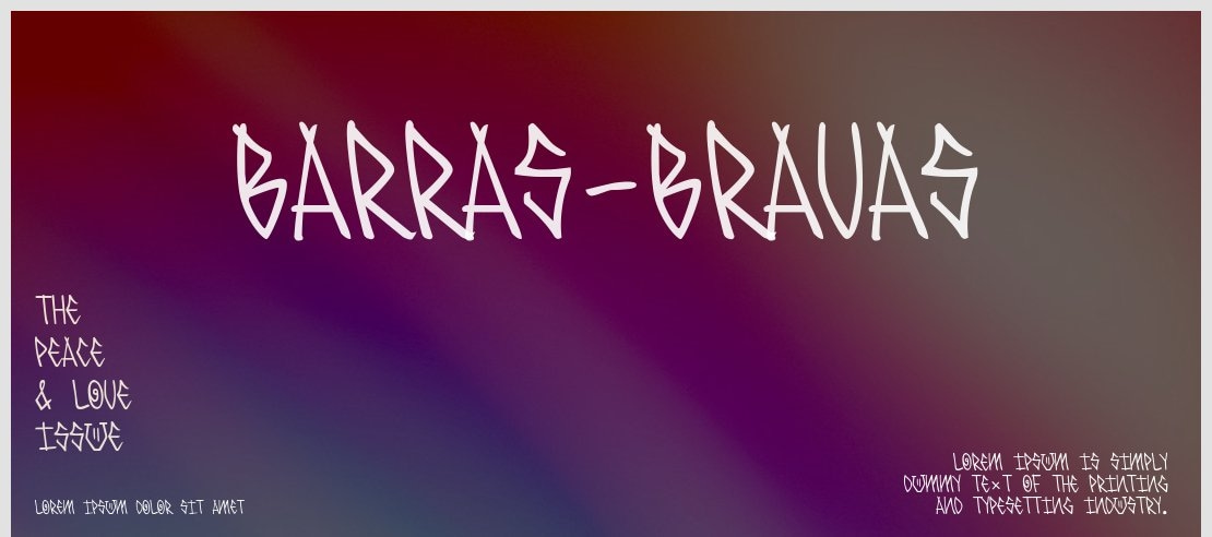 Barras-Bravas Font