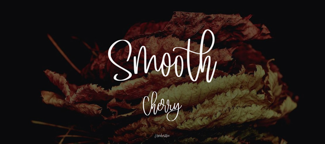 Smooth Cherry Font