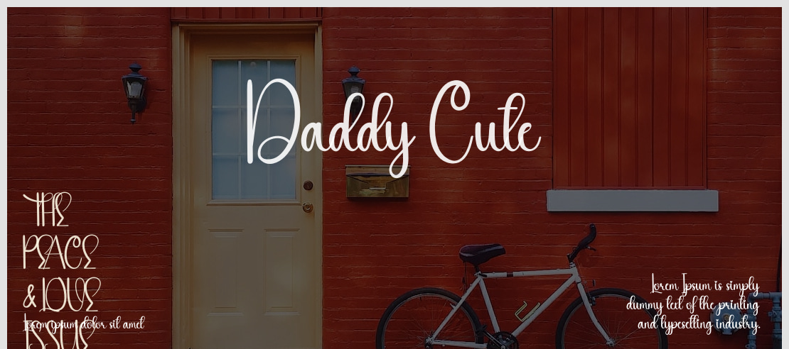 Daddy Cute Font