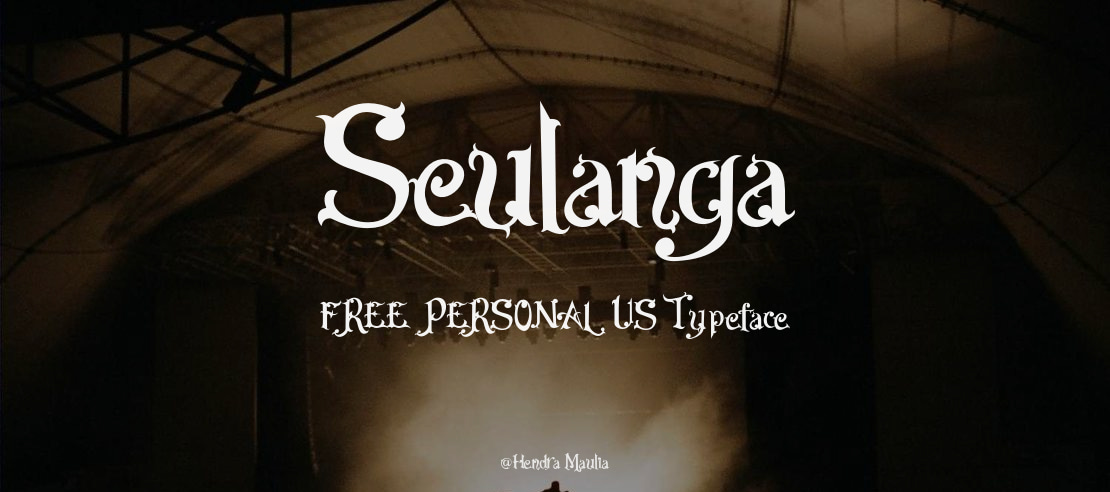 Seulanga FREE PERSONAL US Font