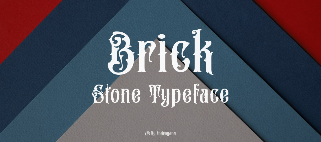 Brick Stone Font