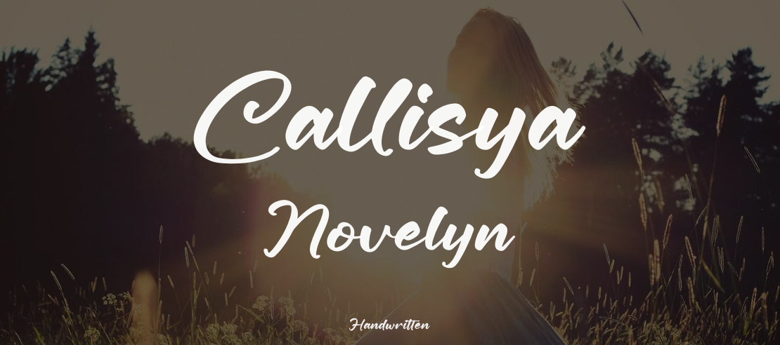 Callisya Novelyn Font