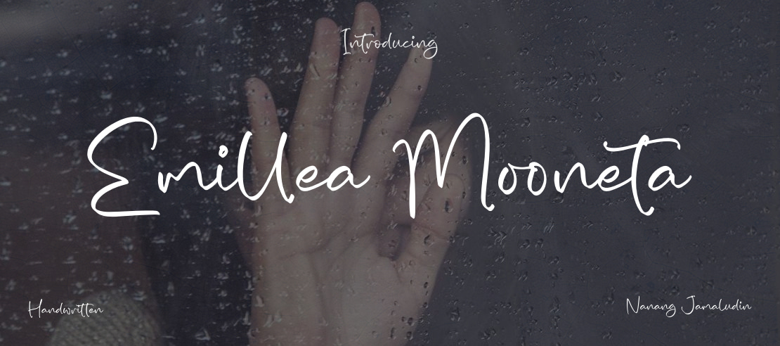 Emillea Mooneta Font