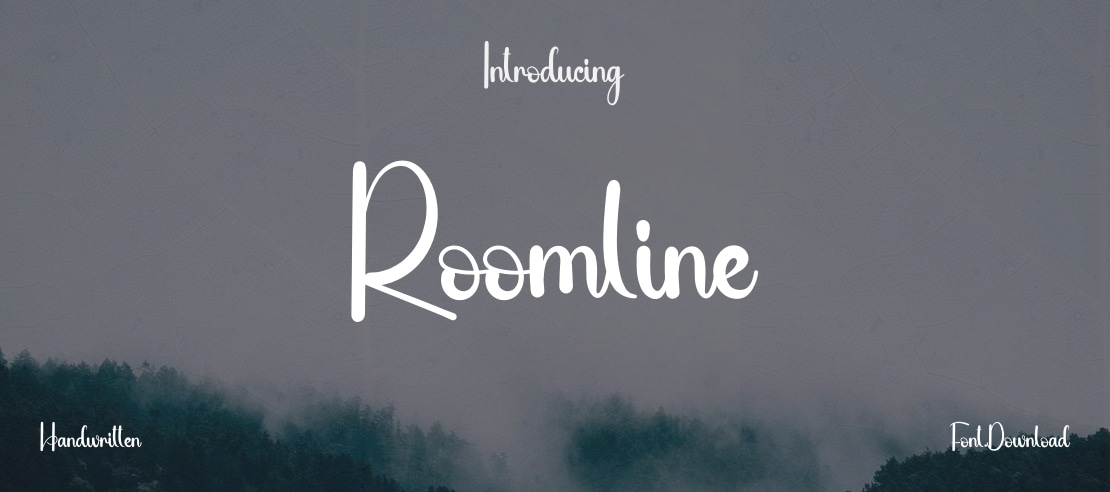 Roomline Font