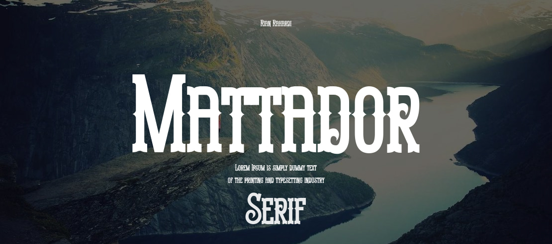 Mattador Font