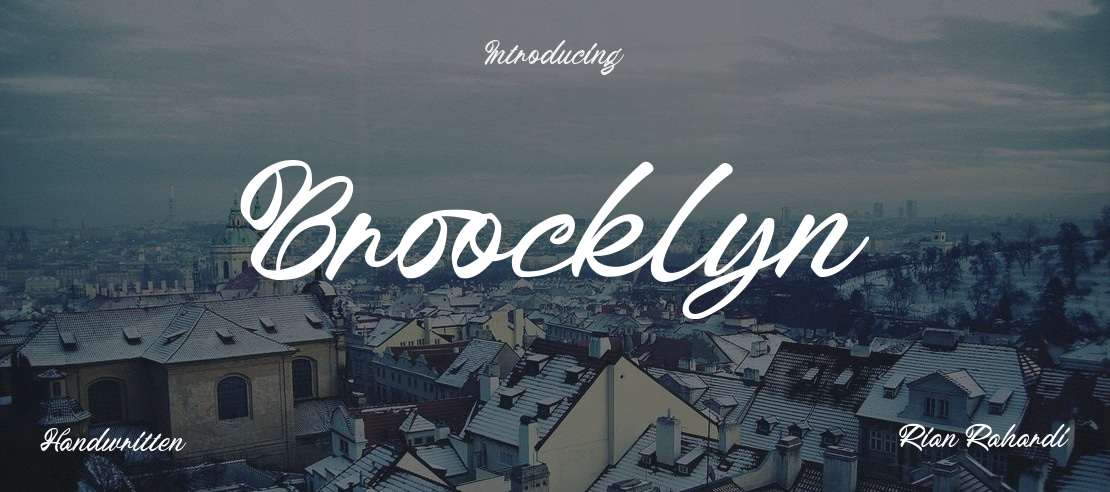 Broocklyn Font