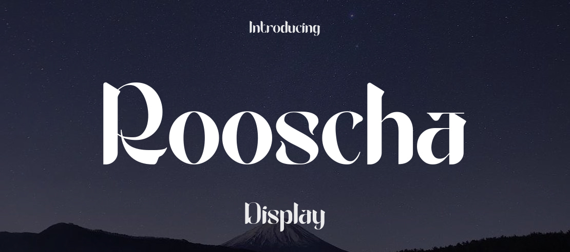 Rooscha Font