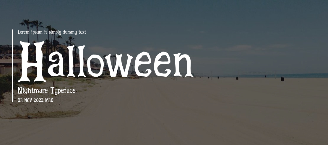 Halloween Nightmare Font