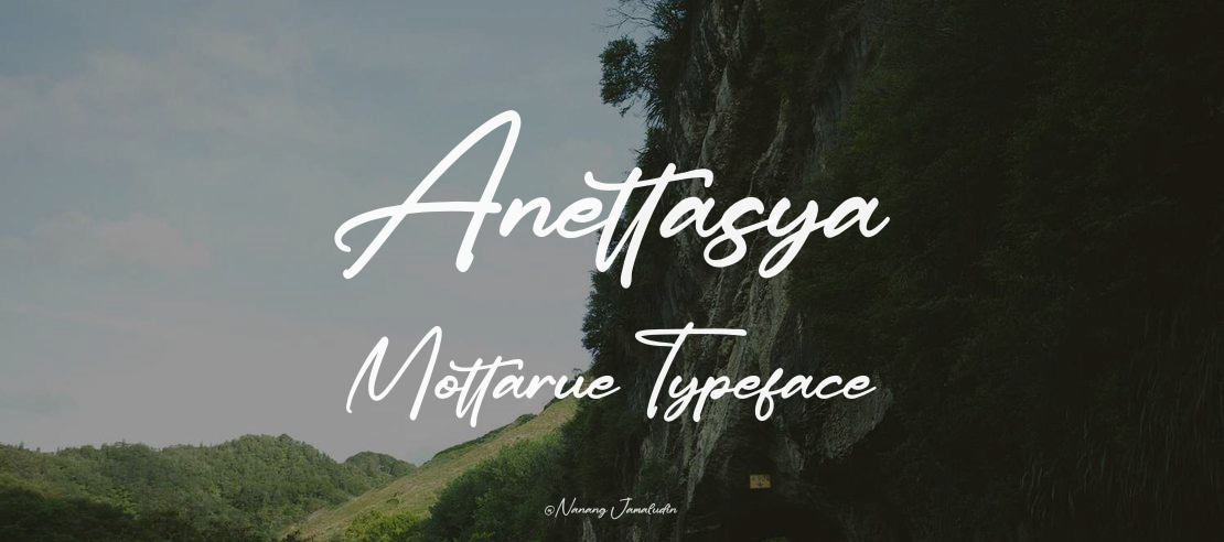 Anettasya Mottarue Font
