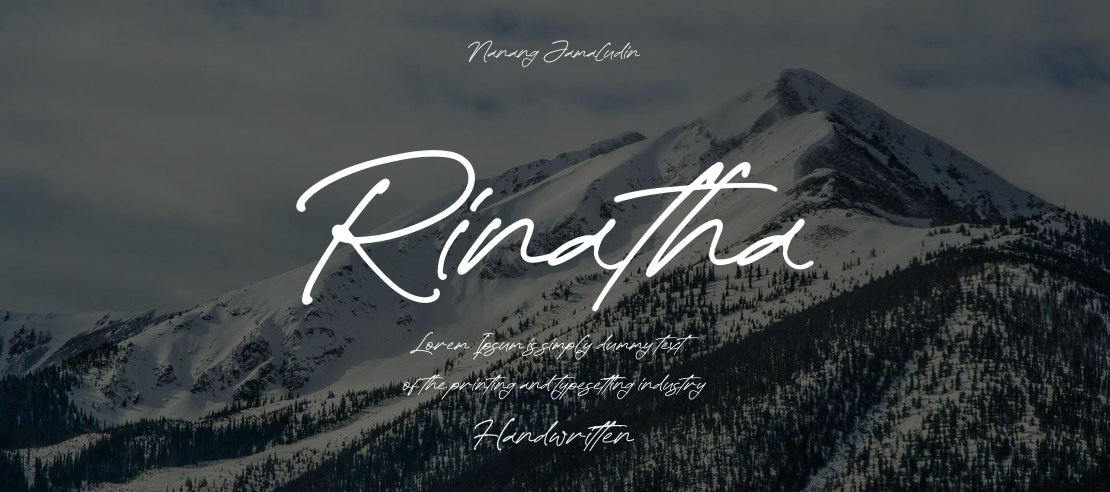 Rinatha Font
